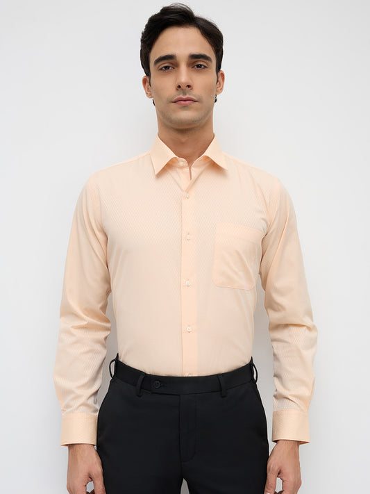 Park Avenue Orange Formal Shirt