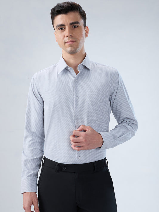 Park Avenue Grey Formal Shirt