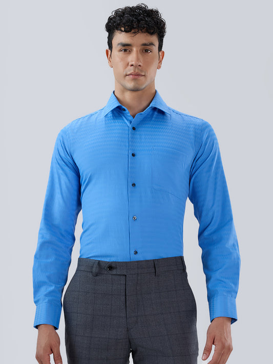 Park Avenue Blue Formal Shirt
