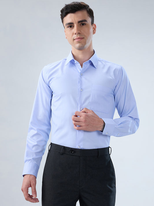Park Avenue Blue Formal Shirt