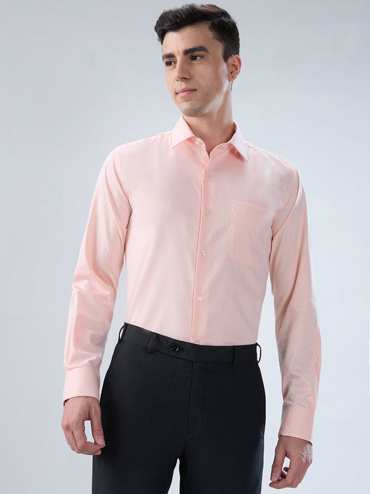 Park Avenue Orange Formal Shirt
