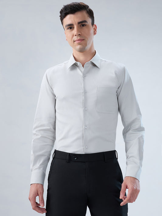 Park Avenue Grey Formal Shirt