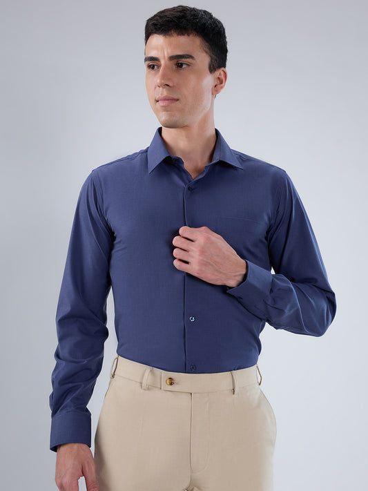Park Avenue Blue Formal Shirt