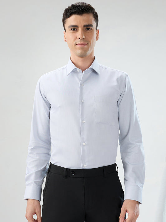 Park Avenue Grey Formal Shirt