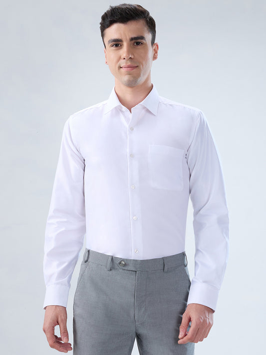 Park Avenue White Formal Shirt