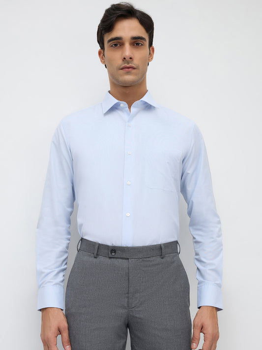 Park Avenue Blue Formal Shirt