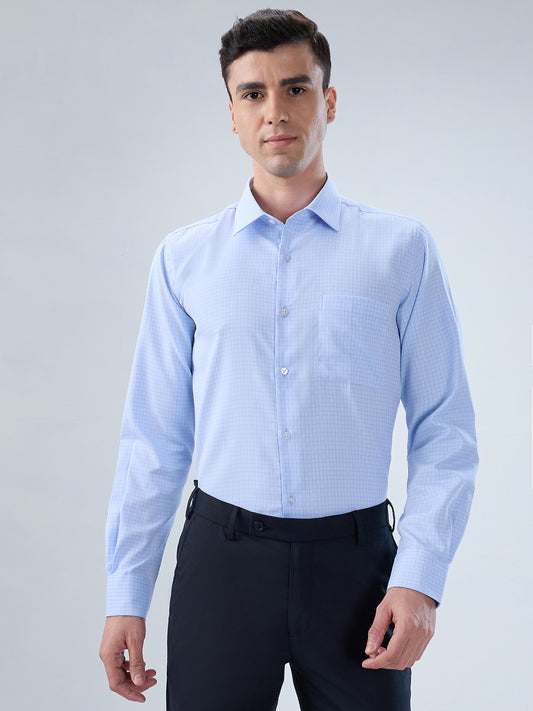 Park Avenue Blue Formal Shirt