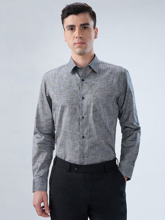 Park Avenue Black Formal Shirt