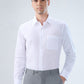 Park Avenue White Formal Shirt