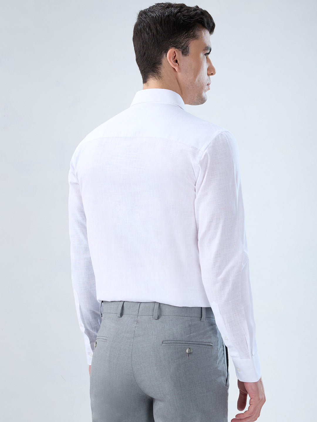 Park Avenue White Formal Shirt
