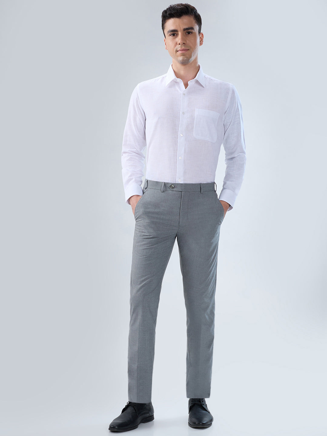 Park Avenue White Formal Shirt