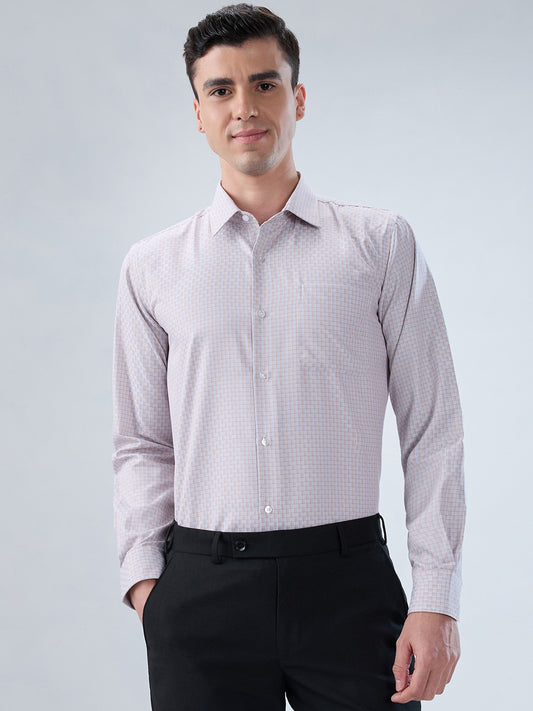 Park Avenue Brown Formal Shirt