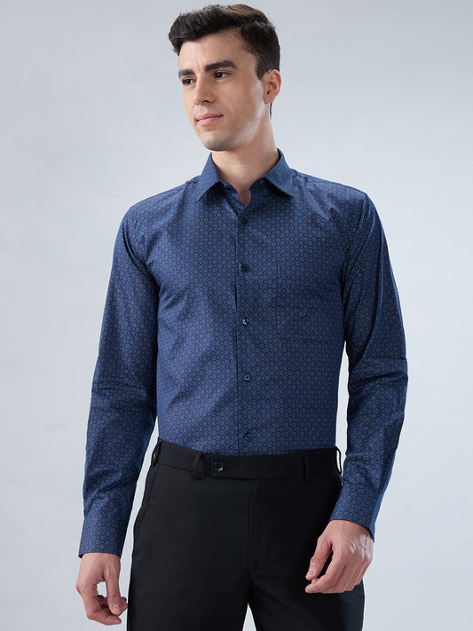 Park Avenue Blue Formal Shirt