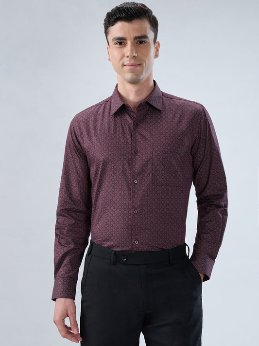 Park Avenue Violet Formal Shirt