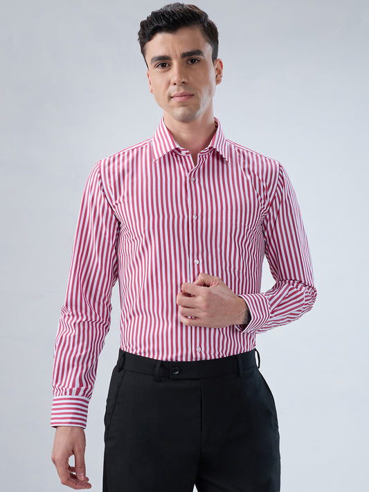 Park Avenue Red Formal Shirt