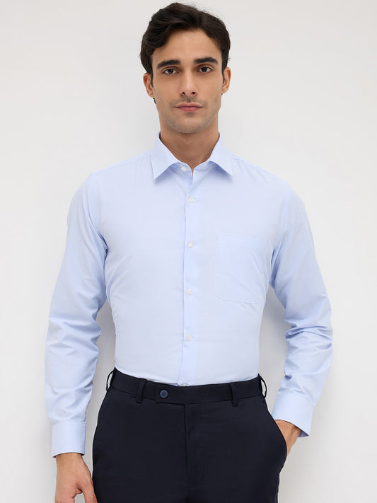 Park Avenue Blue Formal Shirt