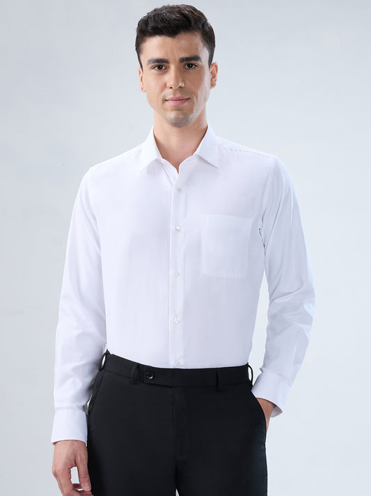 Park Avenue White Formal Shirt