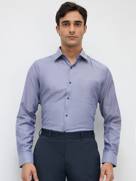 Park Avenue Blue Formal Shirt