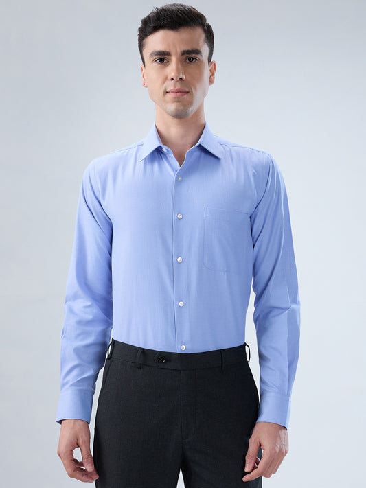 Park Avenue Blue Formal Shirt