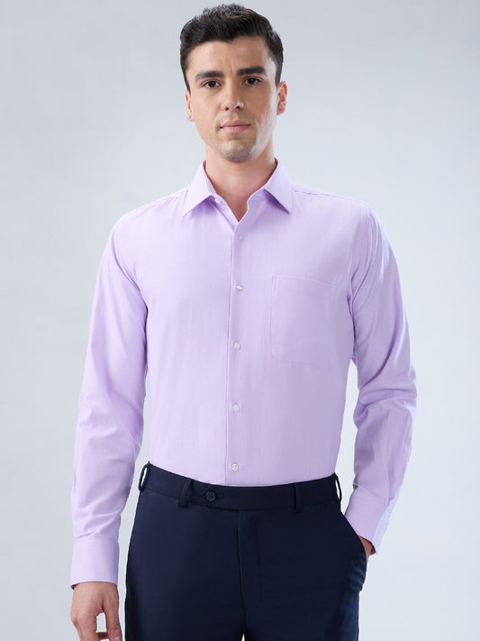 Park Avenue Violet Formal Shirt