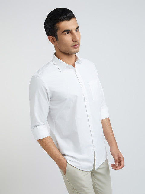 Men Regular Fit Blue Shirt