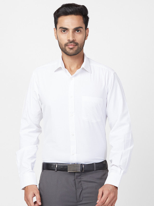 Park Avenue White Formal Shirt