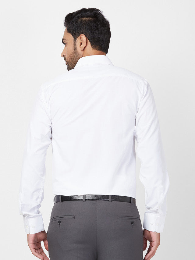 Park Avenue White Formal Shirt