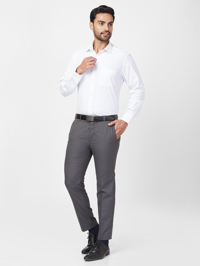 Park Avenue White Formal Shirt