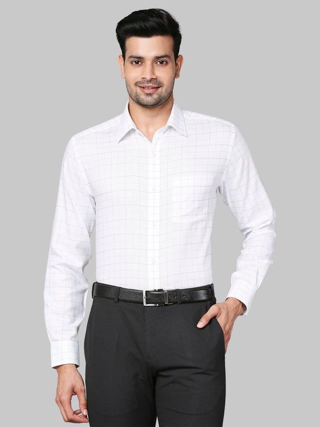 Park Avenue White Formal Shirt