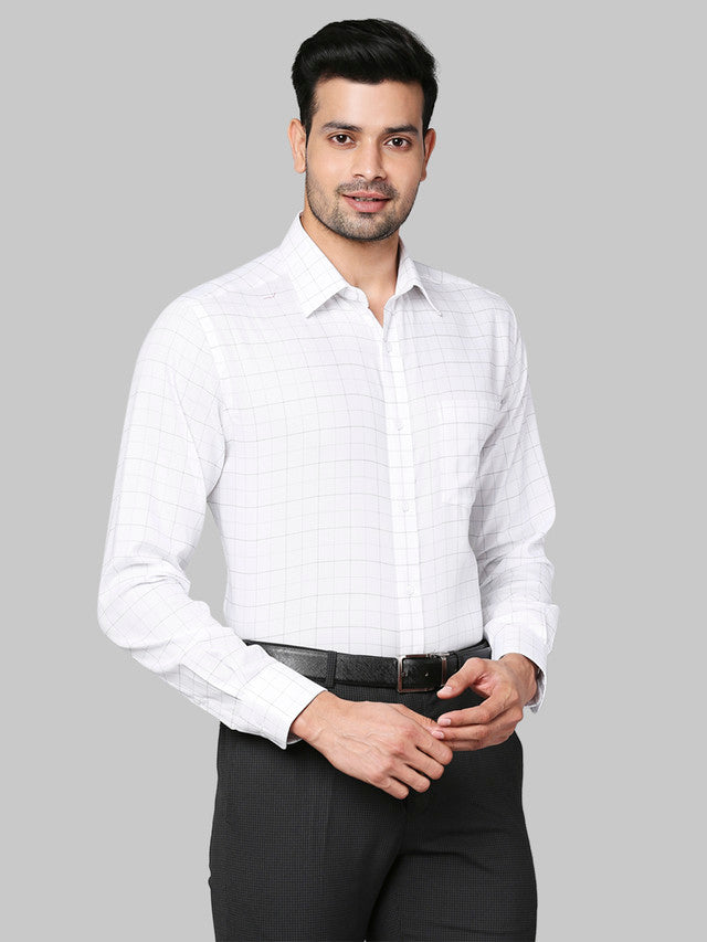 Park Avenue White Formal Shirt