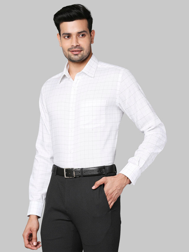 Park Avenue White Formal Shirt