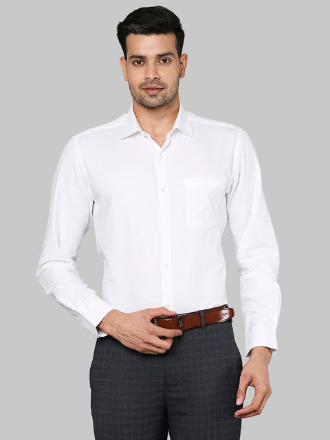 Park Avenue White Formal Shirt