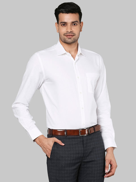 Park Avenue White Formal Shirt