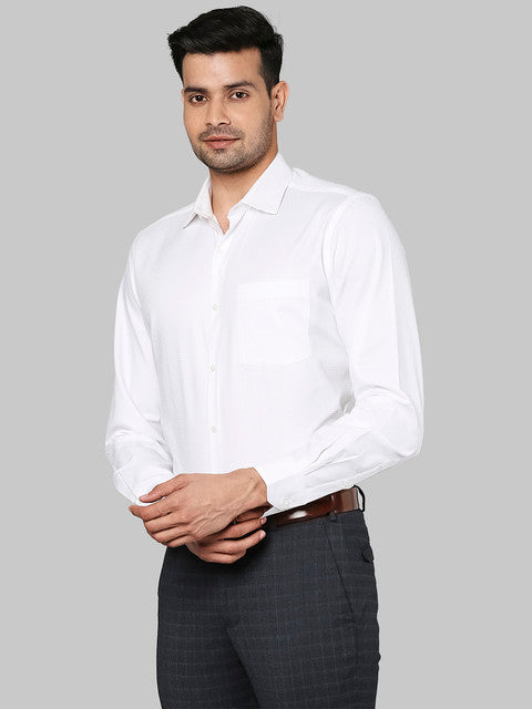 Park Avenue White Formal Shirt