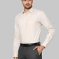 Park Avenue Beige Formal Shirt