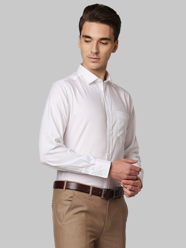 Park Avenue White Formal Shirt