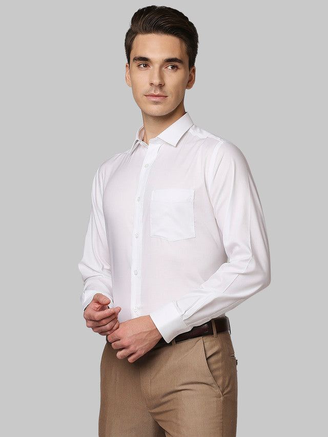 Park Avenue White Formal Shirt