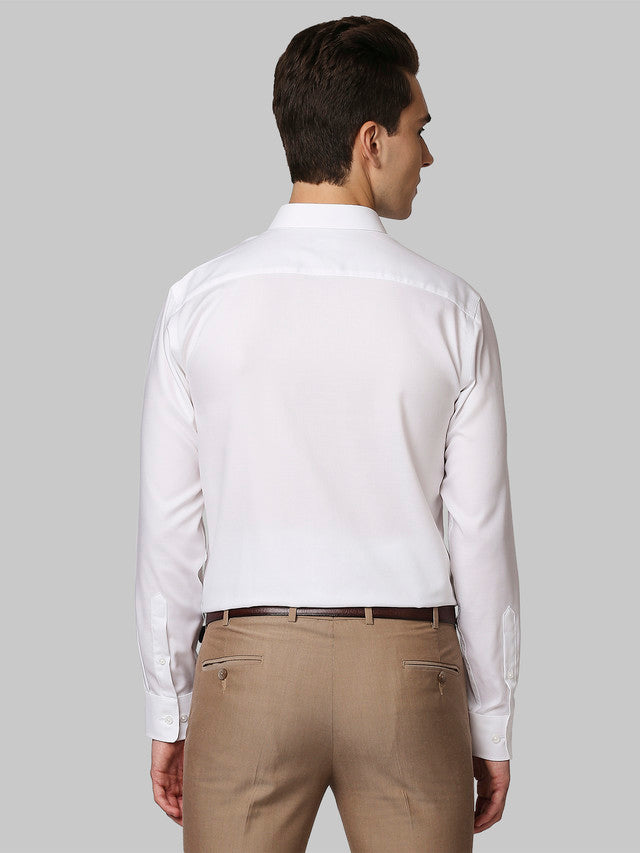 Park Avenue White Formal Shirt