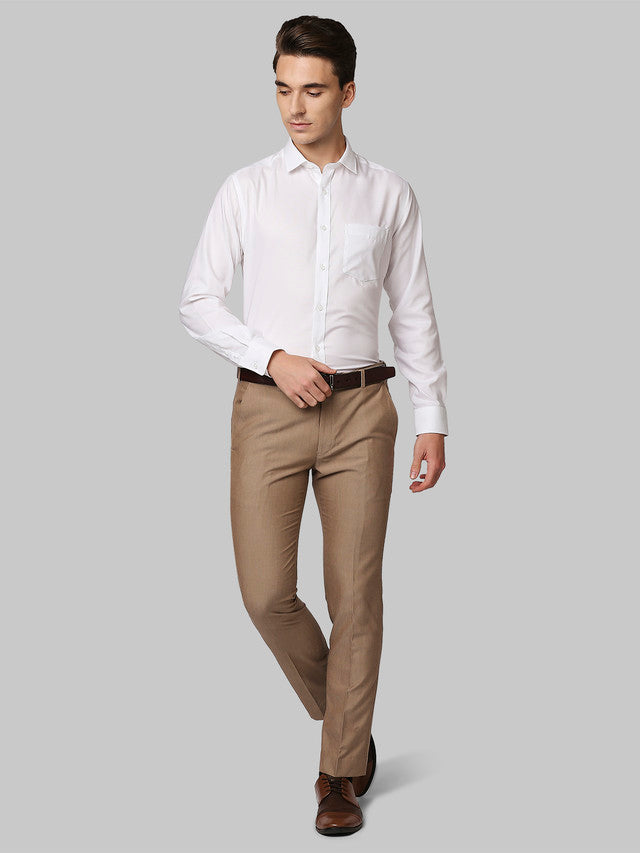 Park Avenue White Formal Shirt