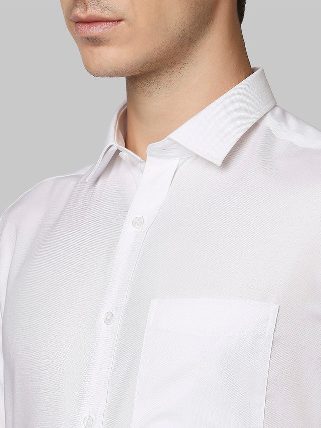 Park Avenue White Formal Shirt