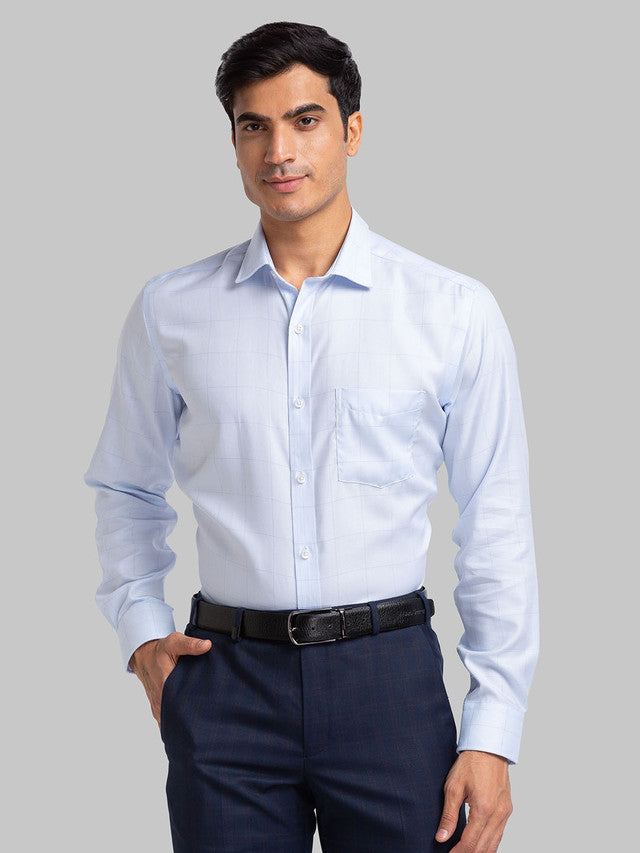 Park Avenue Blue Formal Shirt