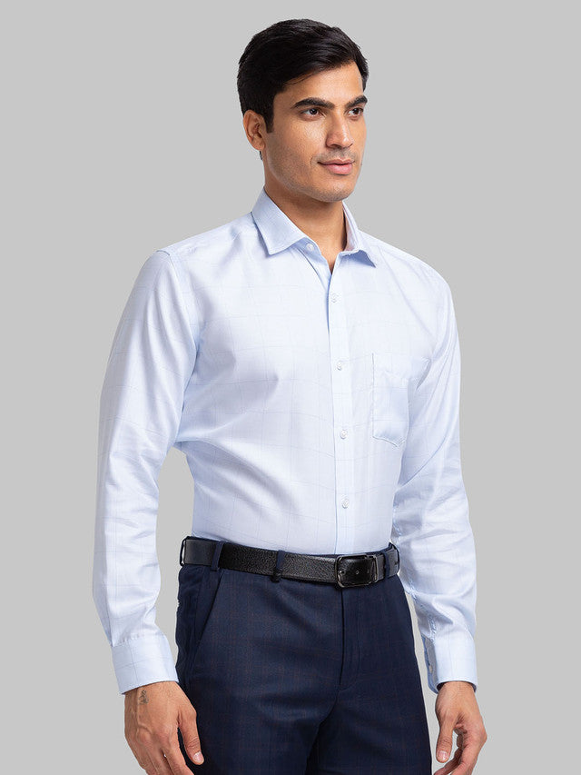 Park Avenue Blue Formal Shirt