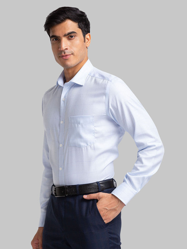 Park Avenue Blue Formal Shirt