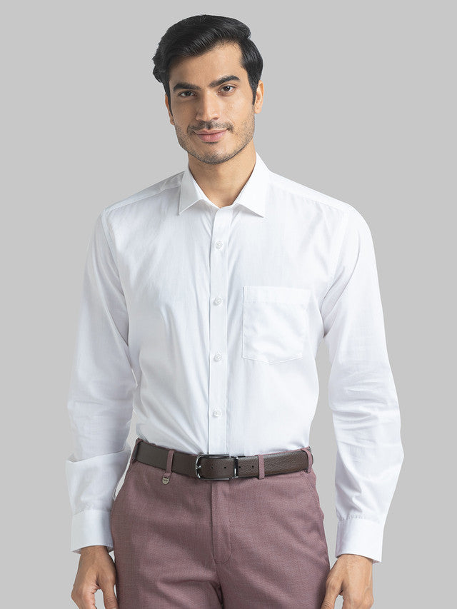 Park Avenue White Formal Shirt