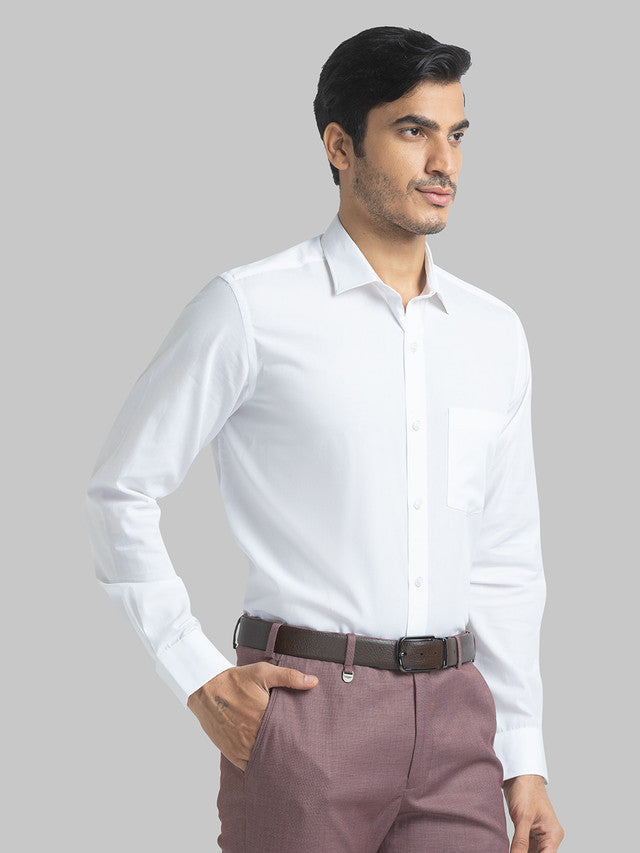 Park Avenue White Formal Shirt