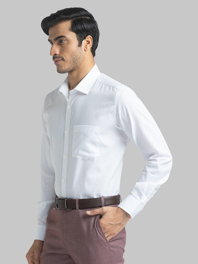 Park Avenue White Formal Shirt