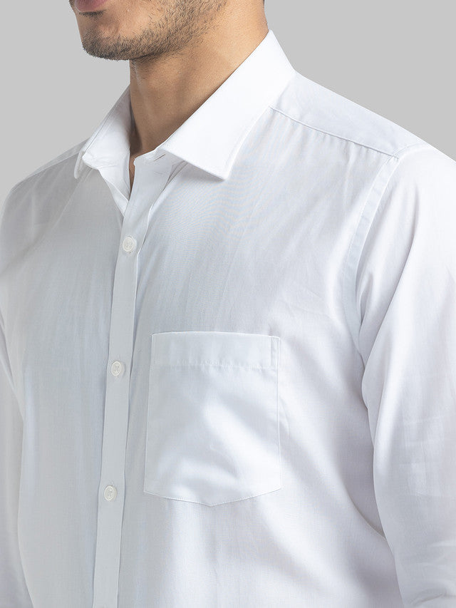 Park Avenue White Formal Shirt