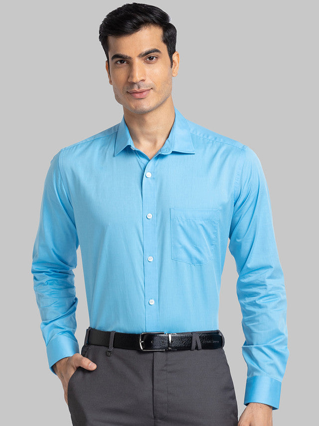 Park Avenue Blue Formal Shirt