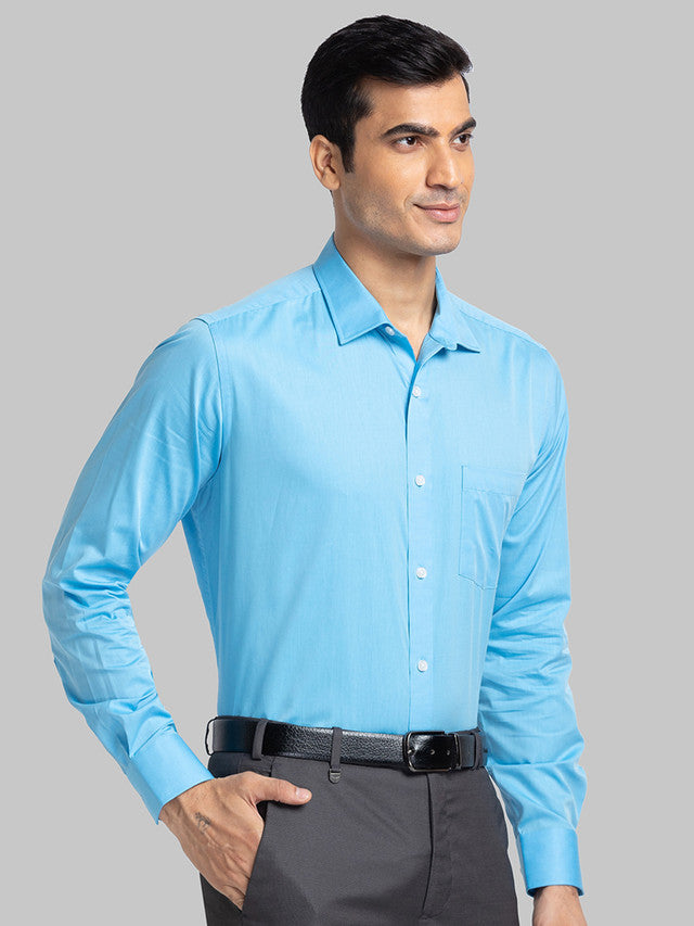 Park Avenue Blue Formal Shirt