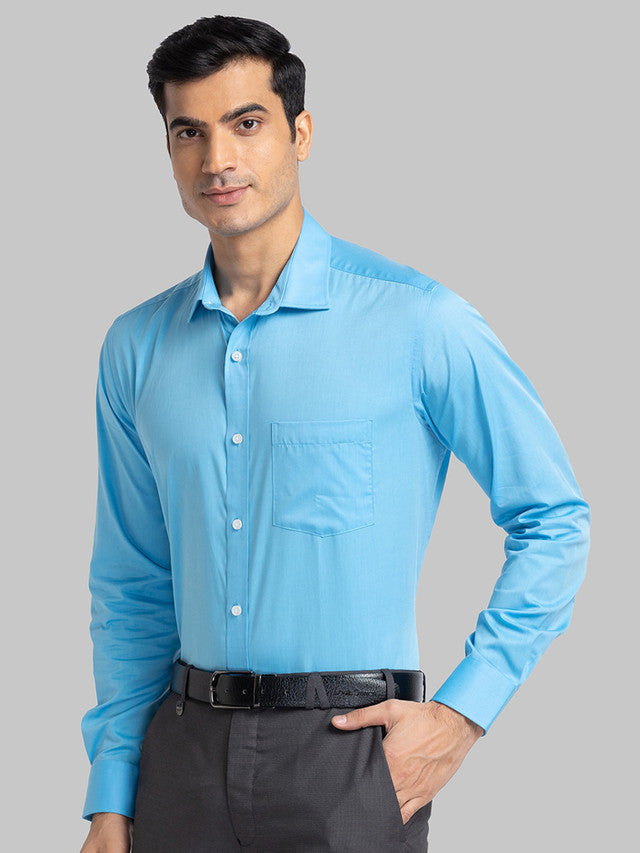 Park Avenue Blue Formal Shirt